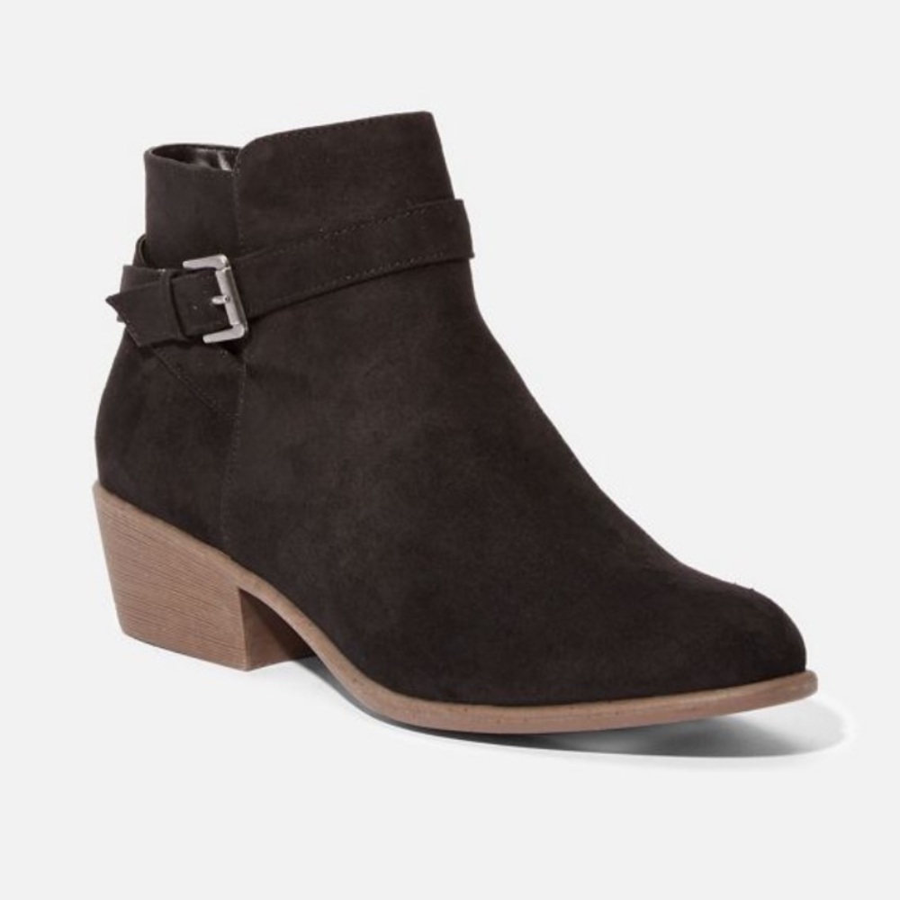 Black / Tan Booties